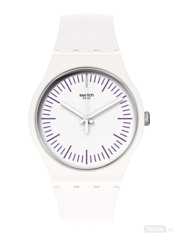 SWATCH WhiteNPurple SUOW173