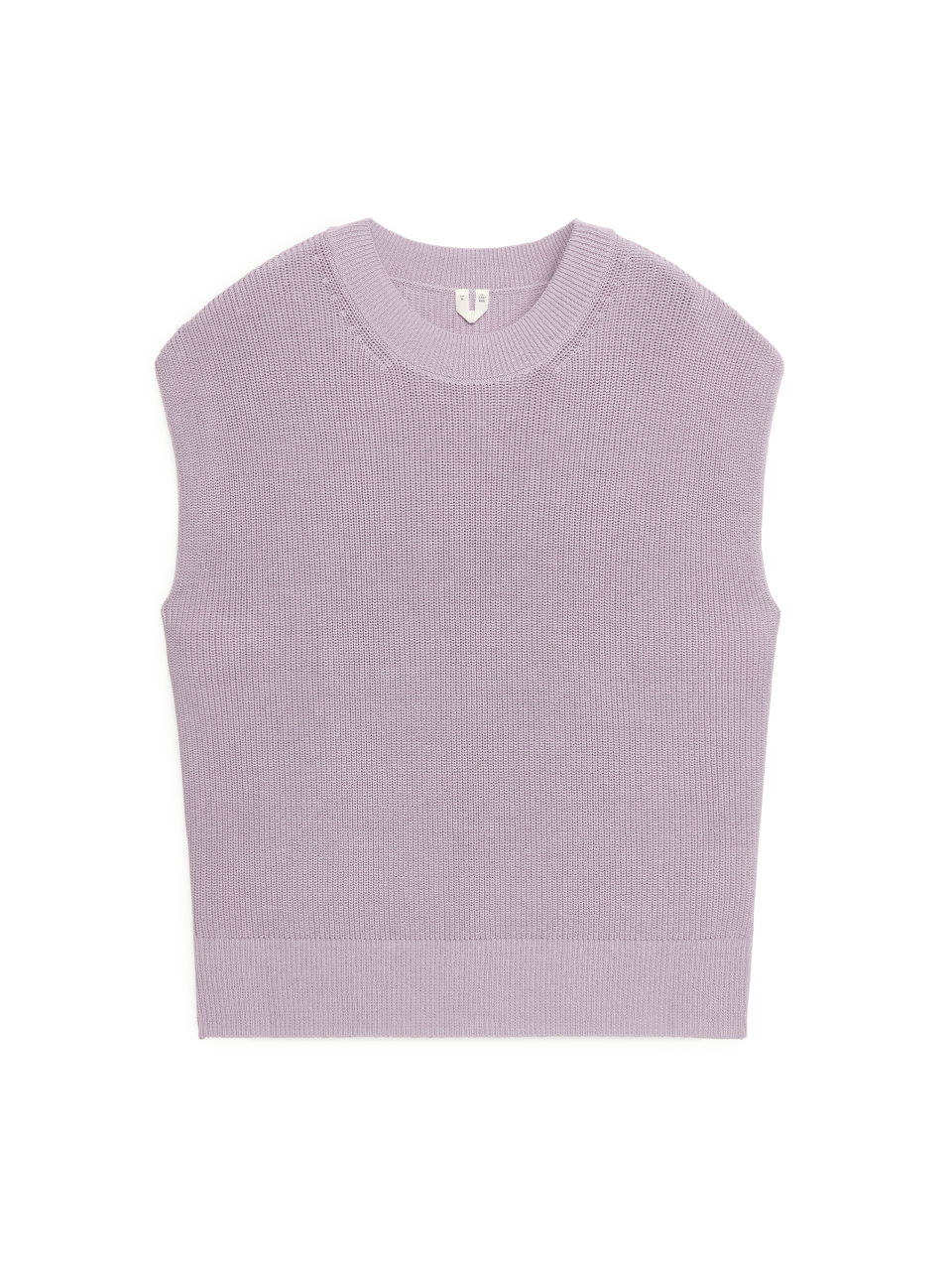 Knitted Cotton Top - Purple