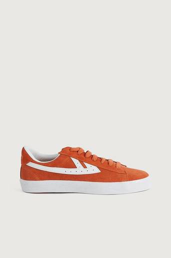 Warrior Shanghai Sneakers Dime Suede Orange