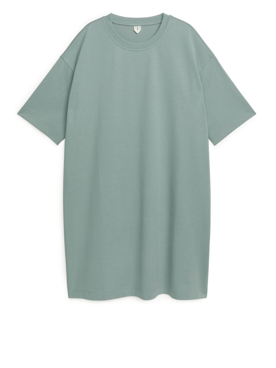 Jersey T-Shirt Dress - Green