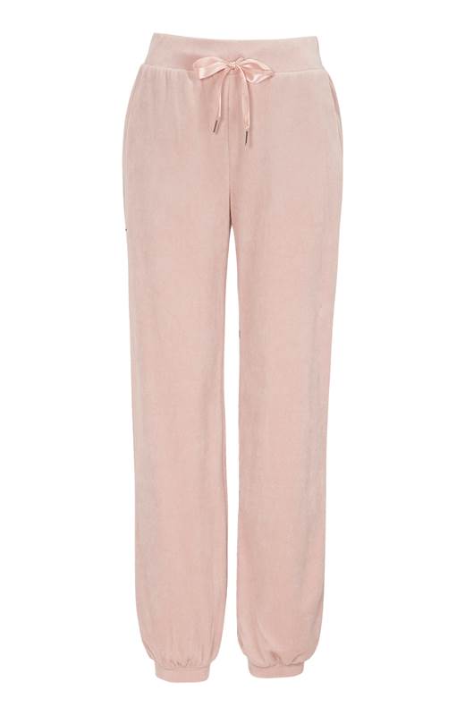 Cellbes Velourbyxa med mudd Gammalrosa