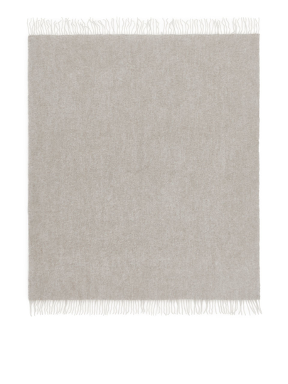 Stackelbergs Stockholm Mohair Blanket - Beige
