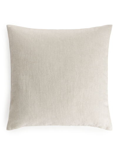Linen Cushion Cover 50 x 50 - White