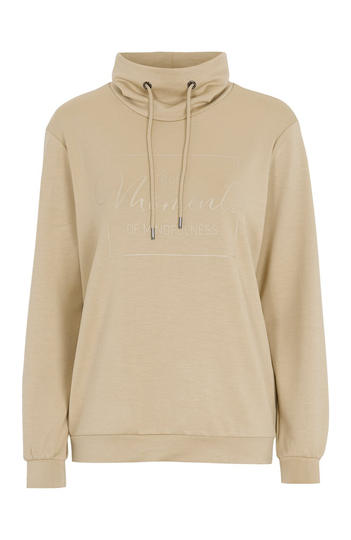 Sweatshirt med hög krage Banu