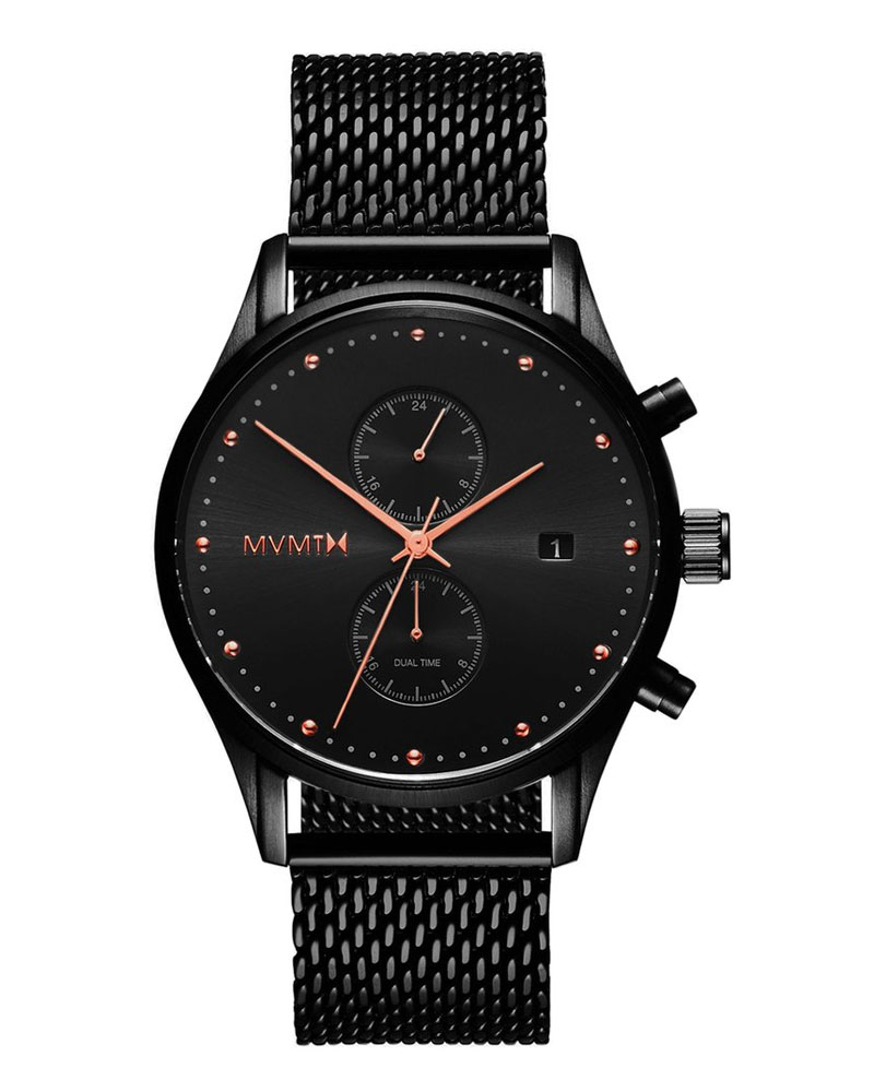 MVMT Voyager Slate Black Rose 42mm D-MV01-BBRG