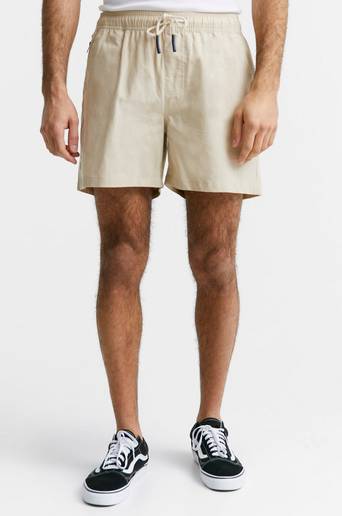 Oas Shorts Beige Linen Shorts Beige
