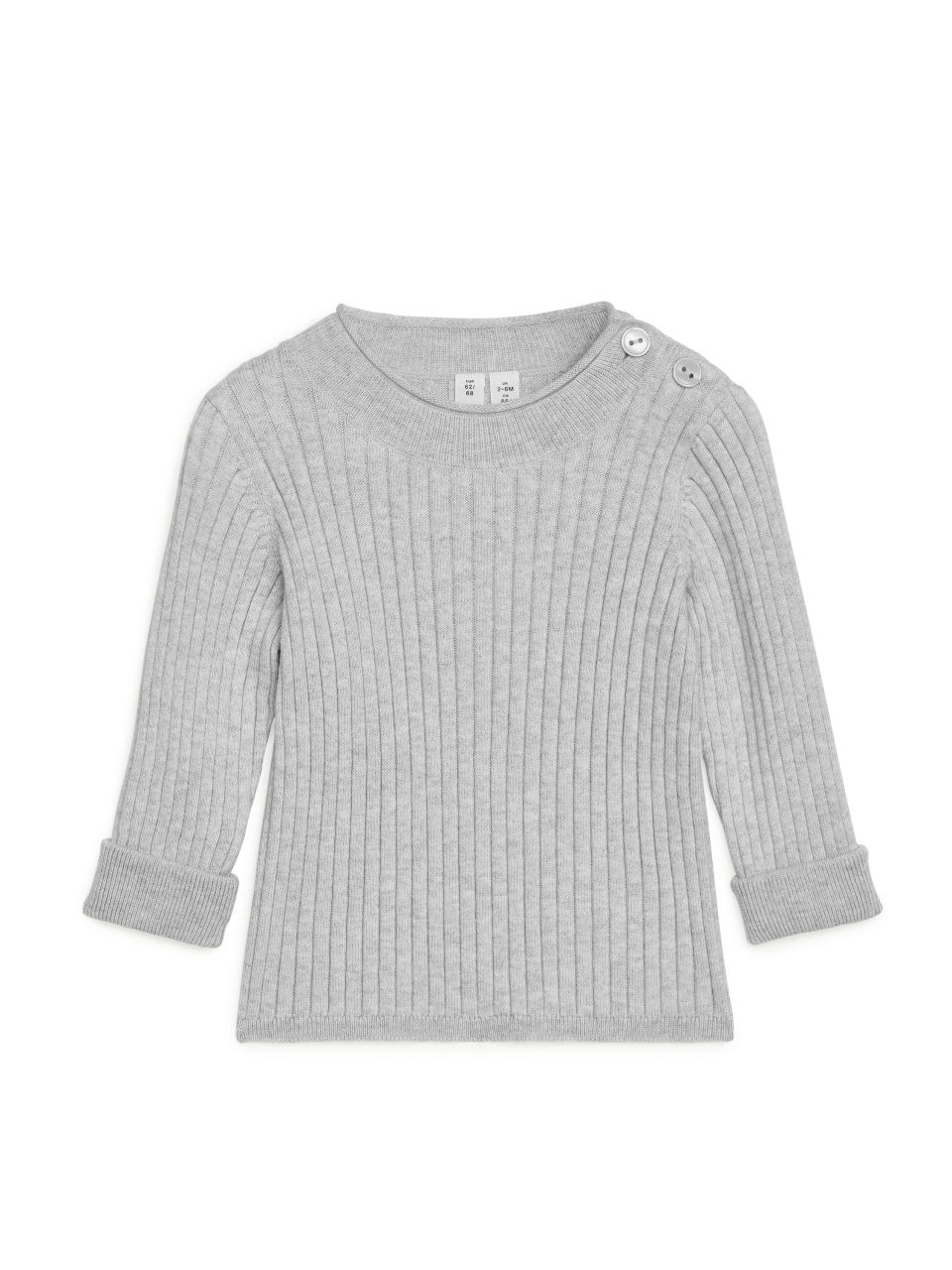 Cotton Wool Jumper - Grey