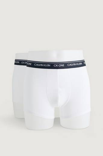 Calvin Klein Underwear 2-Pack Boxerkalsonger Trunk 2pk Vit