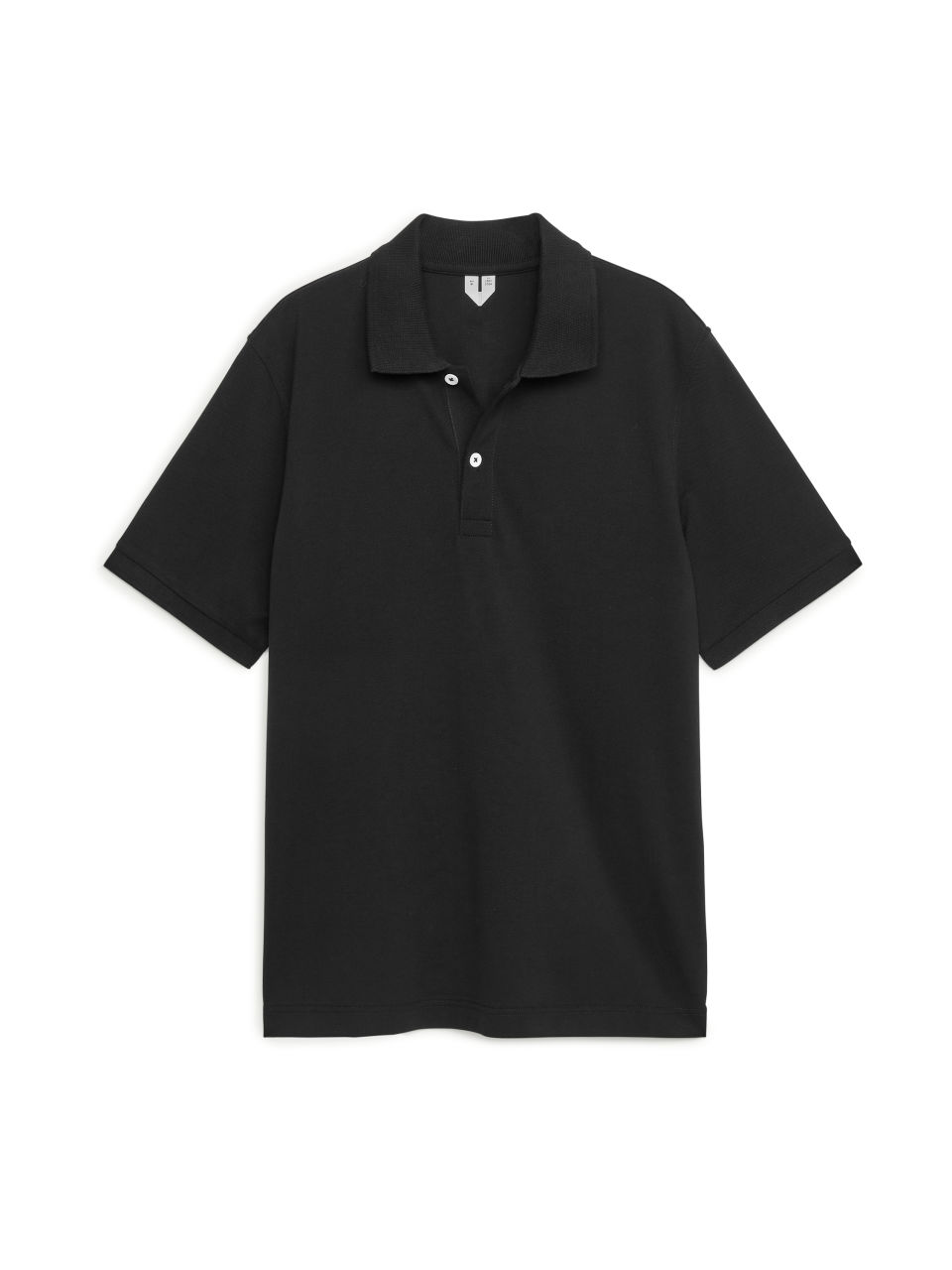 Piqué Polo Shirt - Black