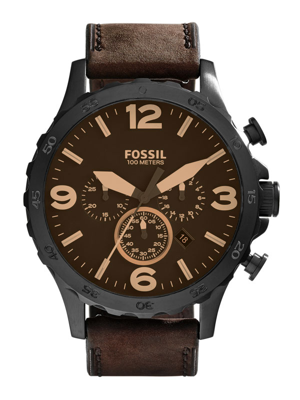 Fossil Nate JR1487 - Herrklocka