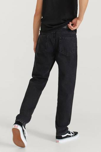 Studio Total Jeans Regular Tapered Jeans Svart