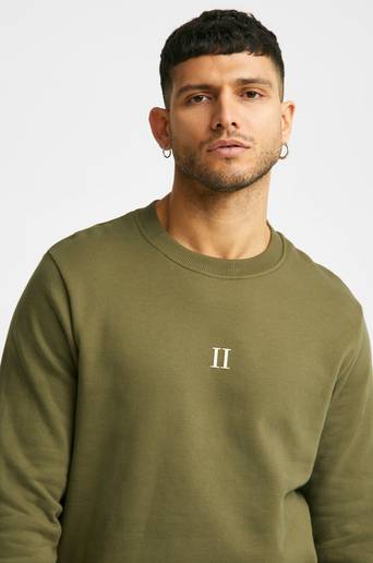Les Deux Sweatshirt Mini Encore Sweatshirt Grön