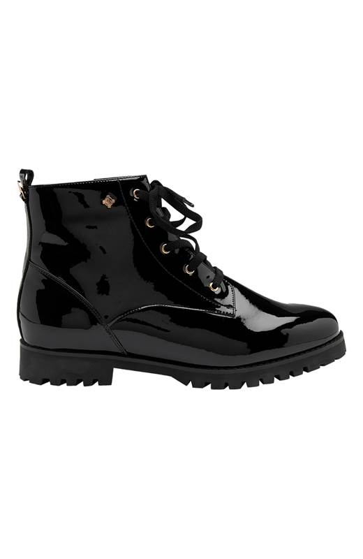 Dasia Allväderskänga Carline lace up Svart