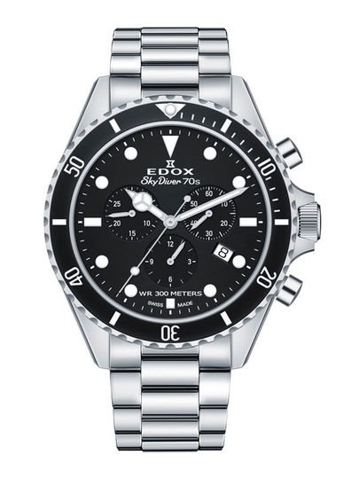 Edox SkyDiver 70S Chronograph-10238-3NM-NI