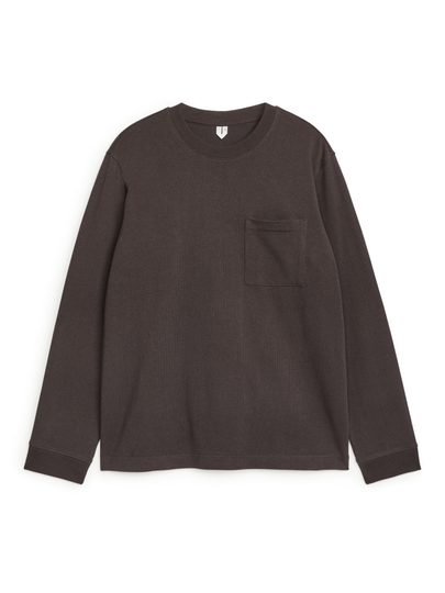 Chest Pocket Long Sleeve - Grey