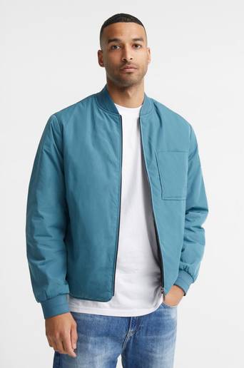 Calvin Klein Bomberjacka Recycled Superlightweight Bomber Blå