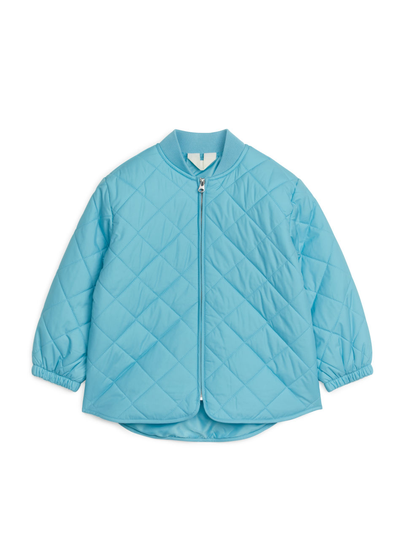 Quilted Insulator Jacket - Turquoise