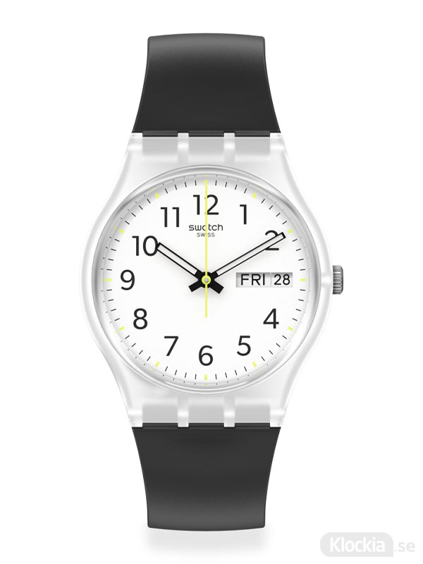 SWATCH Rinse Repeat Black GE726 Damklocka