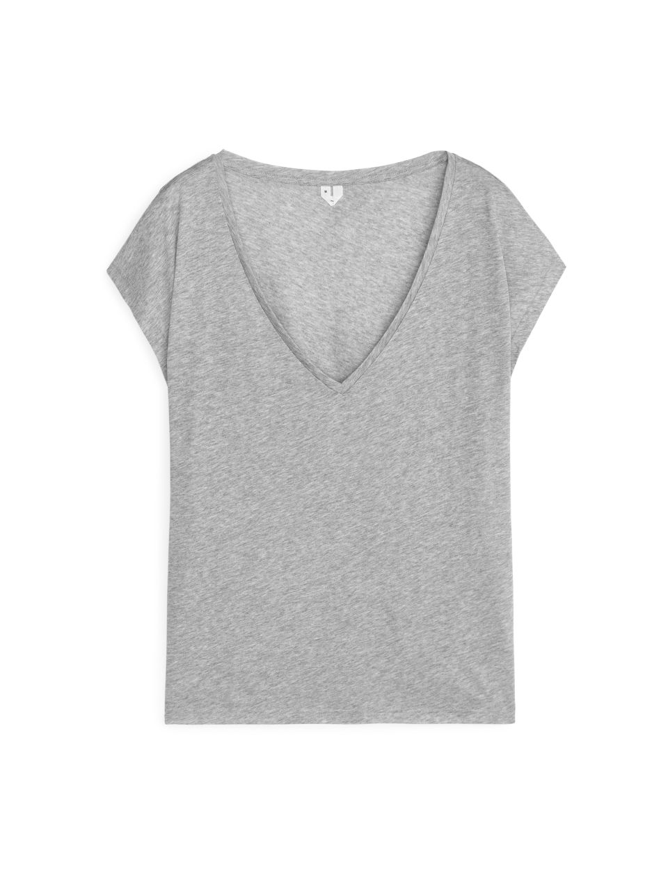 Semi-Sheer T-Shirt - Grey