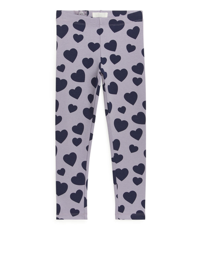Jersey Leggings - Purple