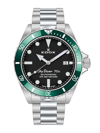 Edox SkyDiver 70´S Date Automatic-80115-3VM-NN