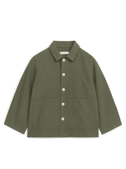 Relaxed Overshirt - Green