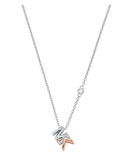 Michael Kors Halsband Premium – Rosé/Silver MKC1537AN931