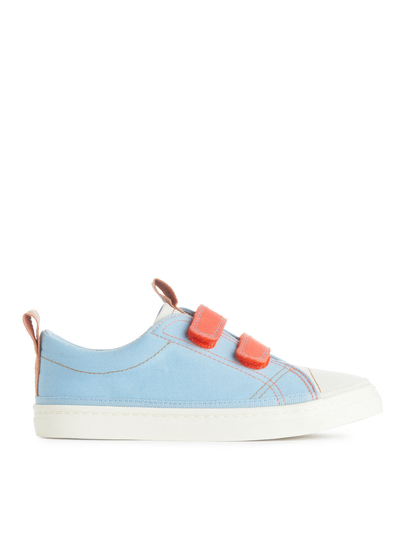 Canvas Trainers - Blue