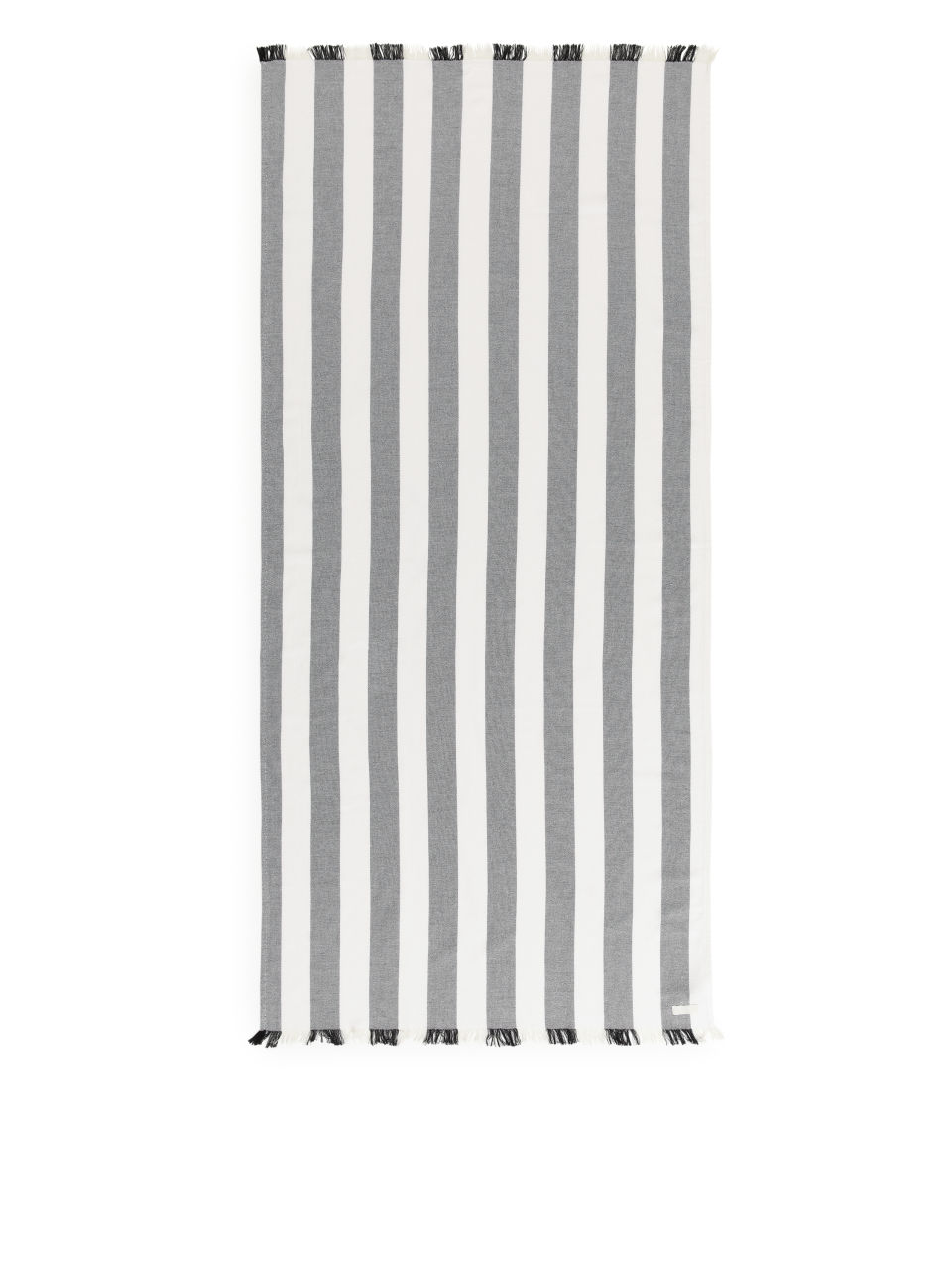 Cotton Beach Blanket - Black