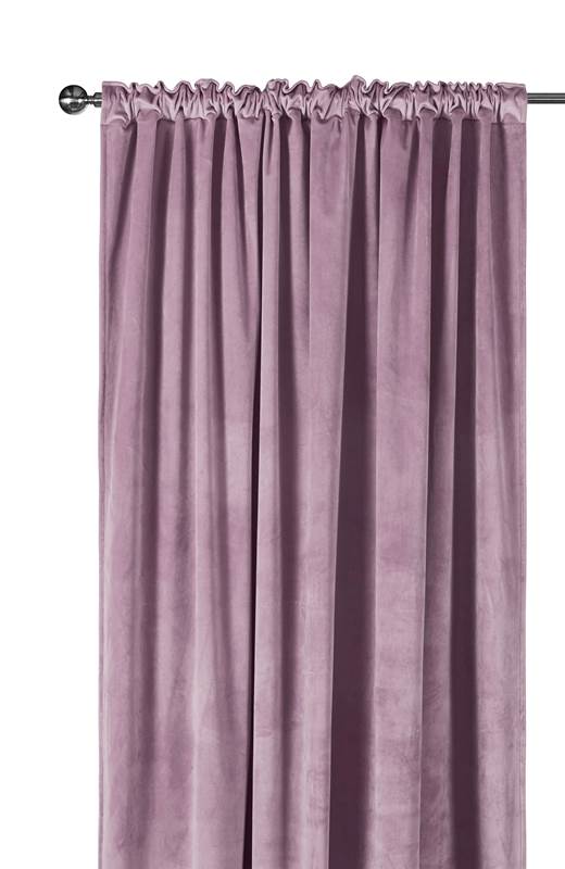 Cellbes Sammetsgardin 2-Pack Ljuslila