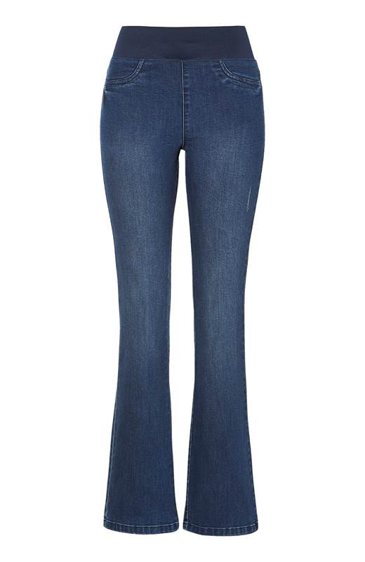 Freequent Jeggings Bootcut Shantal Blå denim
