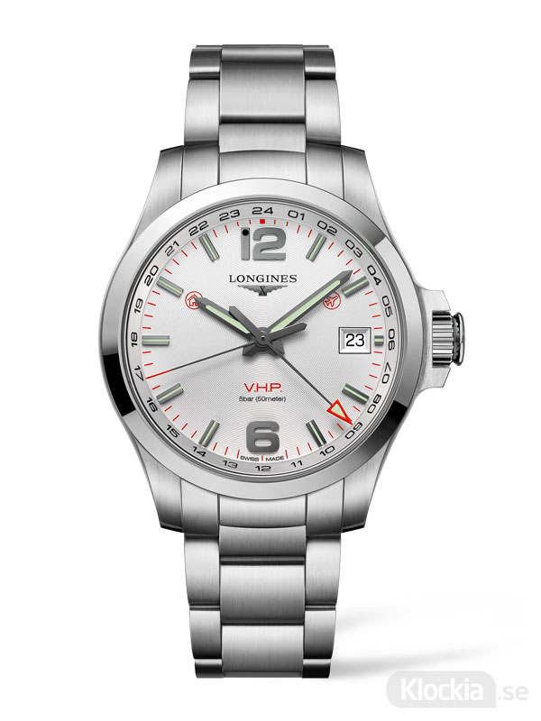 LONGINES Conquest V.H.P. GMT 41mm L3.718.4.76.6