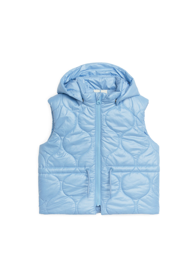 Padded Vest - Blue