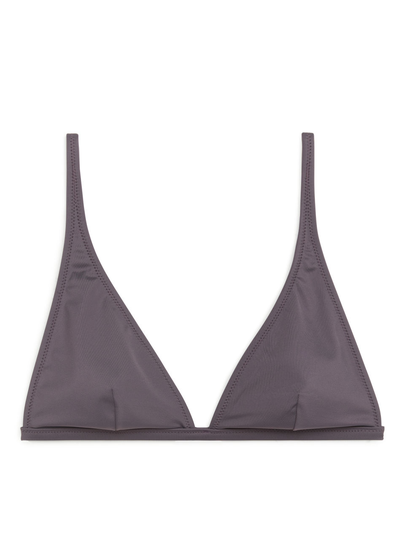Triangle Bikini Top - Beige