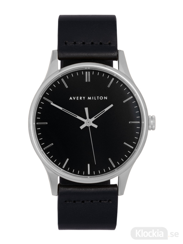 Avery Milton Como Black Silver/Black 1194401220 Unisexklocka