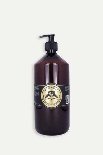 Beard Monkey Hårvård Hair & body Shampoo Lemongrass 1000ml Grå