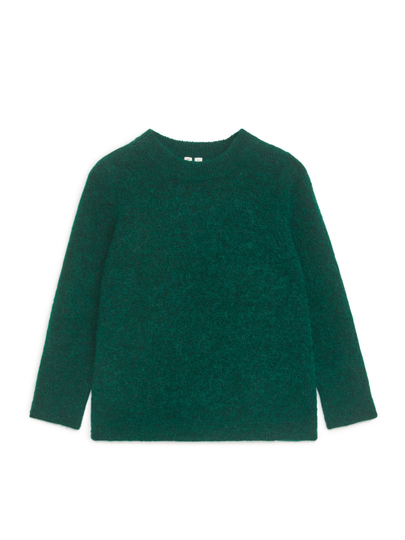 Alpaca Blend Jumper - Green