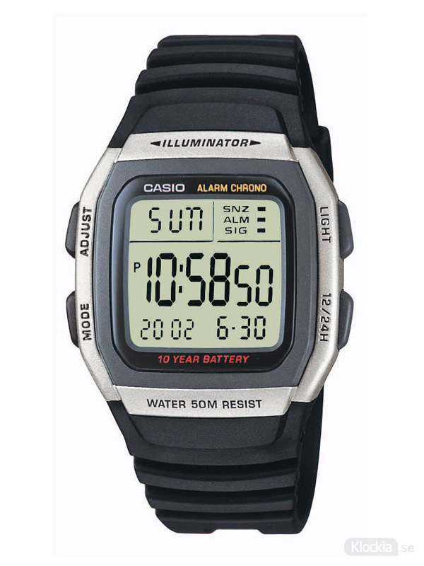 Herrklocka CASIO Collection W-96H-1AVES