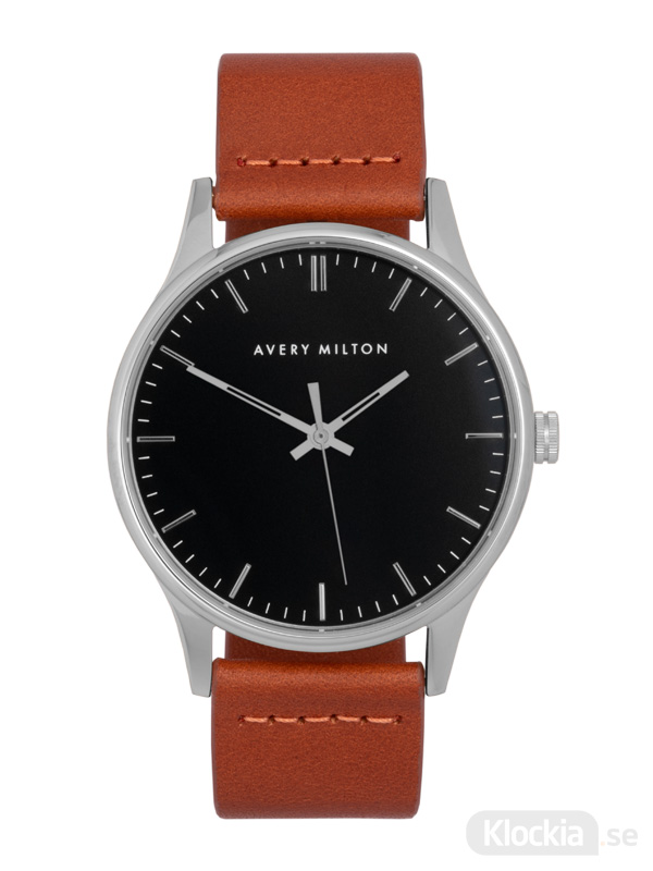 Avery Milton Como Brown Silver/Black 1194402220 Unisexklocka