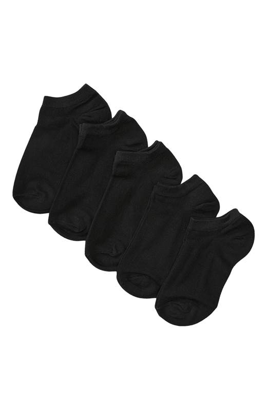 Cellbes Ankelsocka 5-Pack Svart