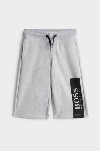 BOSS Sweatshorts Bermuda Shorts Grå