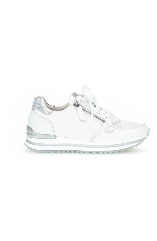 Gabor Sneakers i skinn Vit