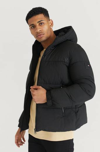 Tommy Hilfiger Pufferjacka High Loft Jacket Svart