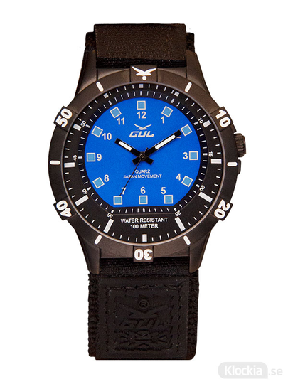 GUL No. One IPB Blue Velcro 535216203 - Herrklocka