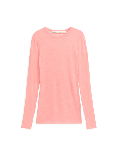 ARKET and Pia Wallén Wool Top - Pink