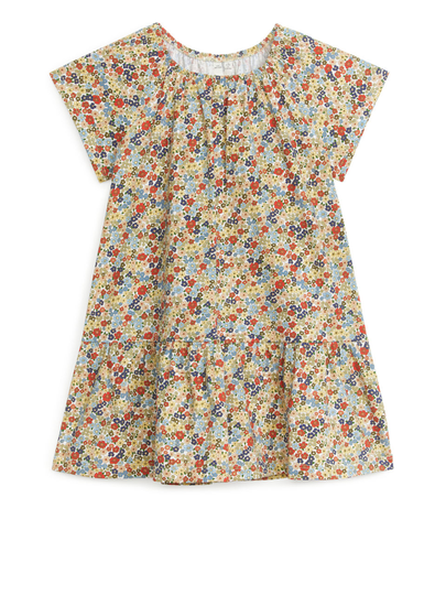 Relaxed Jersey Dress - Orange