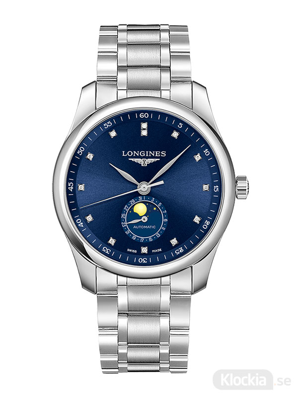 LONGINES Master Collection Moon Phase Diamonds 40mm L2.909.4.97.6