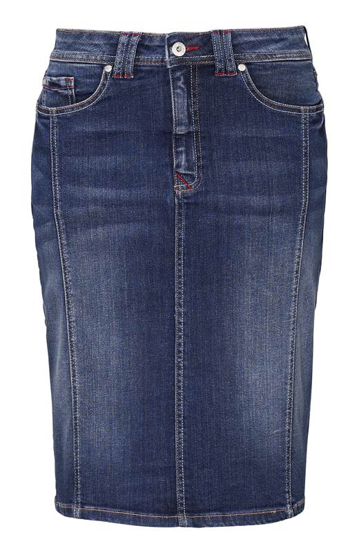 Cellbes Jeanskjol Blå Denim
