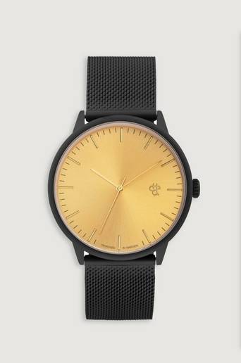 CHPO Klocka Nando Gold Sun Svart