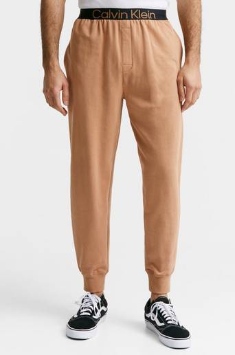Calvin Klein Mjukisbyxor Jogger Brun